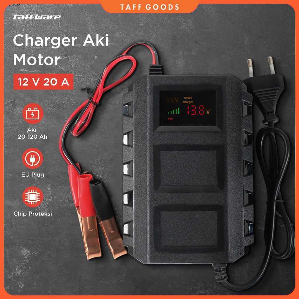 Taffware Charger Aki Mobil Intelligent Battery Charger 12V 20A - KC-20A