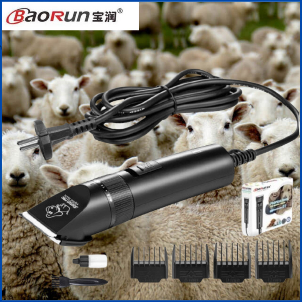 FURJOYFUL - COD  BaoRun S1 Mesin Alat Cukur Bulu hewan domba garut kambing kucing di cas bagus super