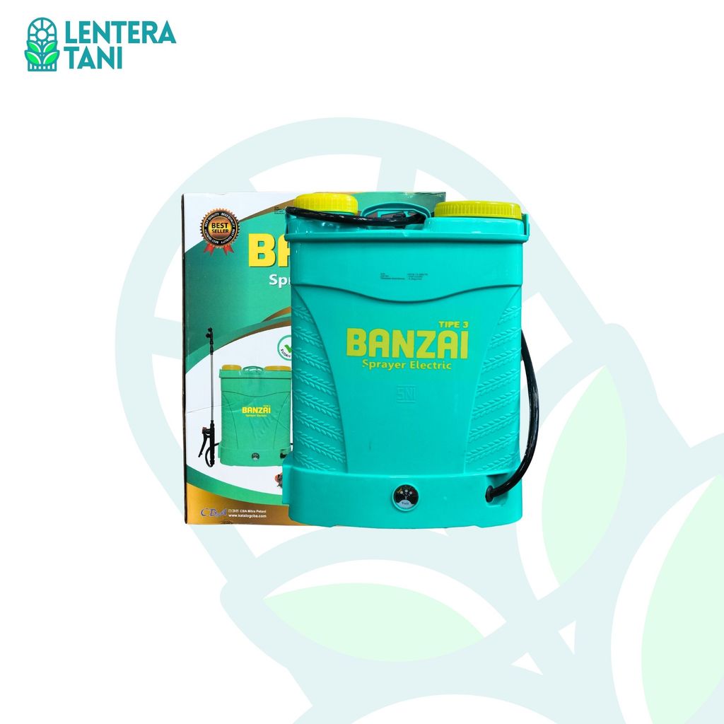 sprayer elektrik pertanian banzai 16  liter