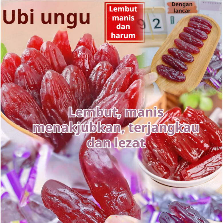 Ubi Jalar Ungu Kering Rendah Gula/Makanan Ringan Ubi Jalar Kering/ubi jalar/ubi kering china/Ubi jal