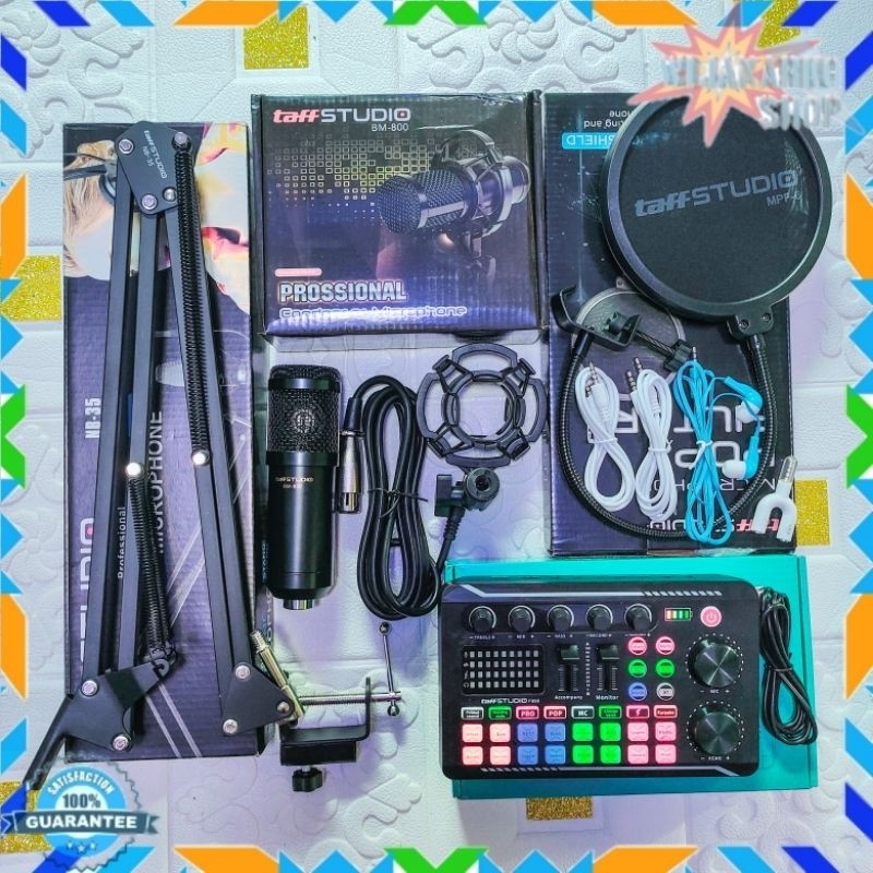 WSN - REKAMAN LIVE STREAMING LENGKAP [2] BM800 + SOUNDCARD V8 PLUS SERIES F998