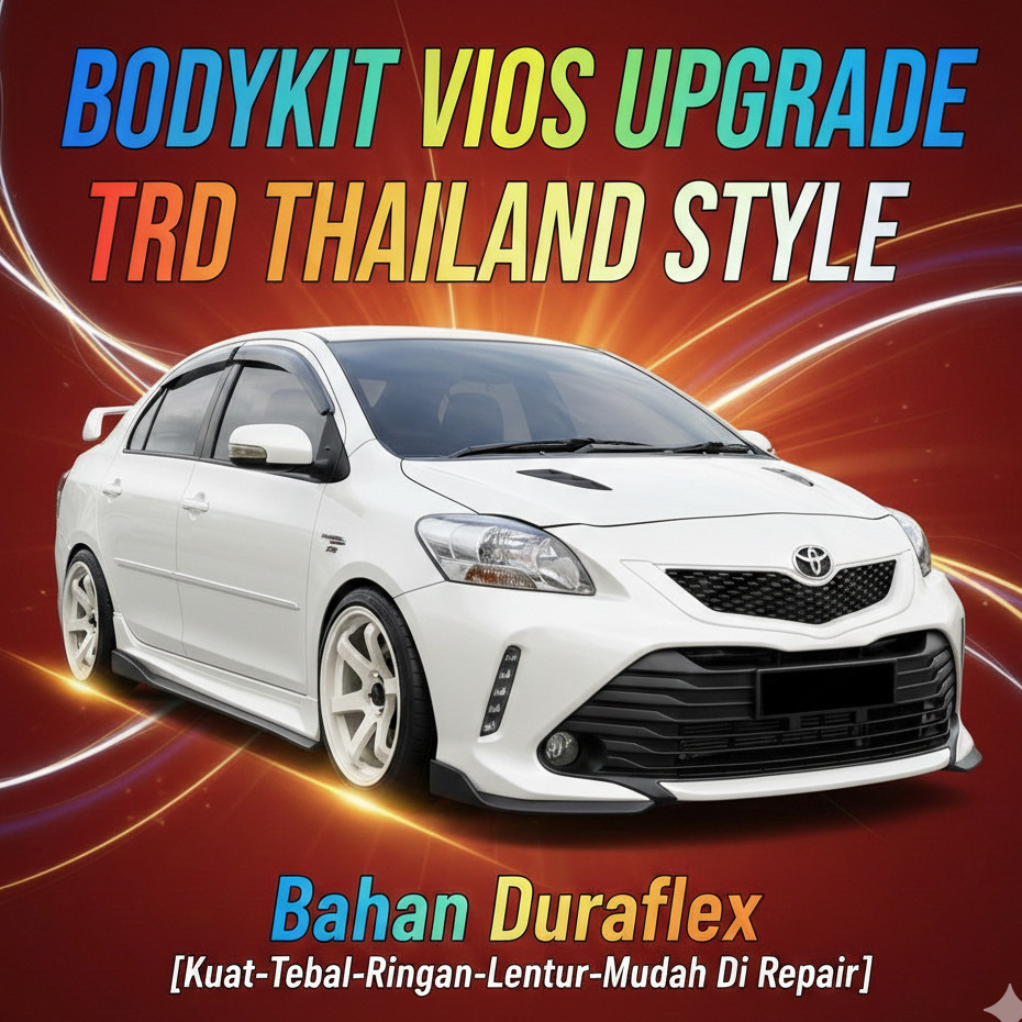 [READY] Bodykit Toyota Vios Gen2 Custom Bemper Upgrade Facelift Thailand Syle Body Kit Grade A Plus