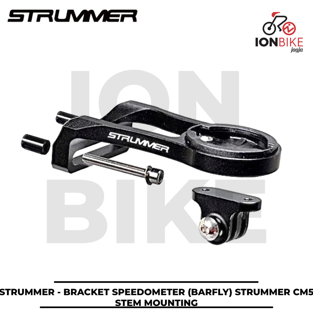 Barfly Strummer CM5 Stem Mounting - Bracket Speedometer Untuk Cateye Garmin Xoss Bryton Universal Ho