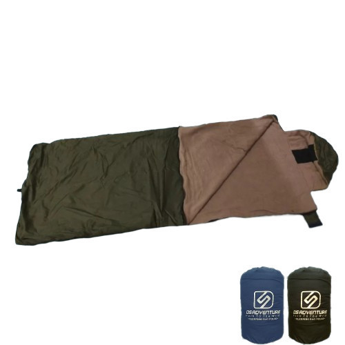 Sleeping bag polar ds adventure / selimut camping / kantong tidur camping / sliping bag polar / slip