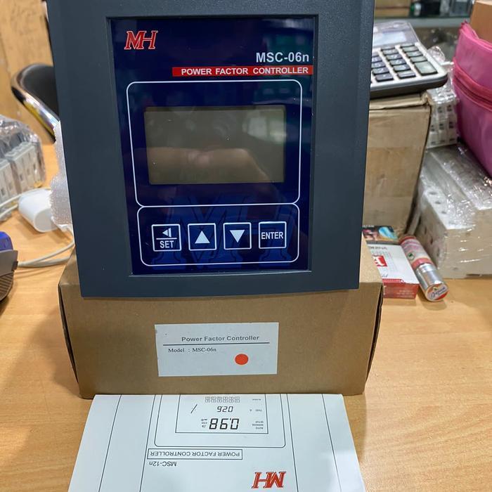 POWER FACTOR CONTROLLER REGULATOR PFR 6 STEP/6Step MH MSC-06N /MSC06N