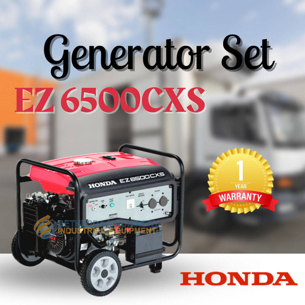 Genset Honda 5000Watt / Portable Genset Bensin 5000 watt EZ6500CX