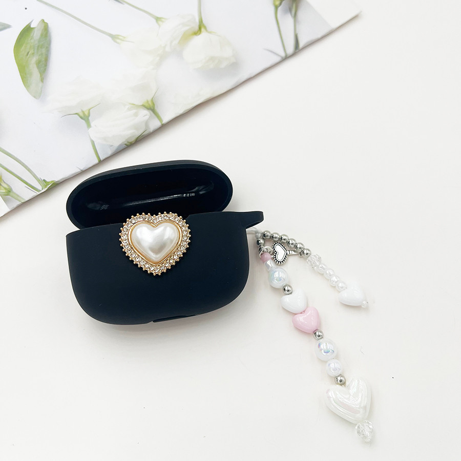 luxury Earphone Cover For Realme Buds Air5/air5 Pro / Air 6 Pro Case with keyian Silicone case for R