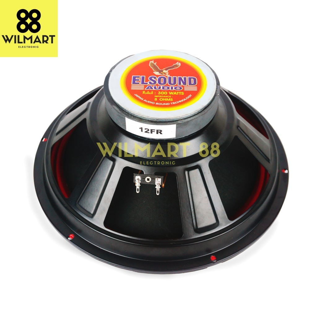 Speaker Elsound 12 inch FULLRANGE Woofer Speaker 12" Full Range