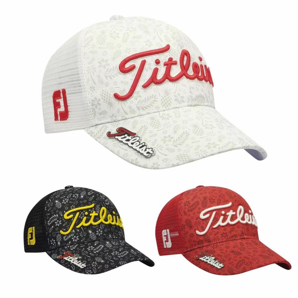 Topi Golf TTL FJ Pineapple Men Golf Cap Topi Olahraga Golf Pria Topi Outdoor Baseball