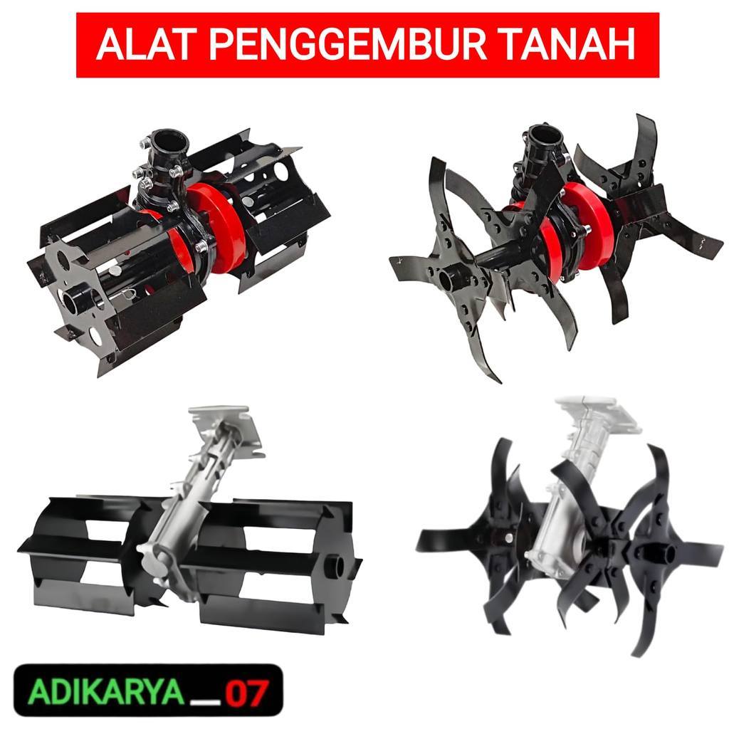 Aksesoris Universal Mesin Potong Rumput Alat Penggembur Tanah Mini Tiller Alat Penyiang Gulma WEDDER