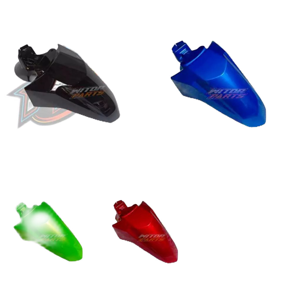 WITOR - Spakbor Slebor Depan Motor Honda BeAT Fi Lama Tahun 2012 2013 2014 Warna Merah Putih Biru Hi