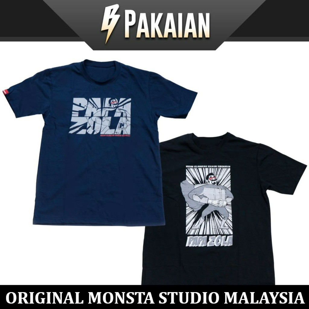Baju Atasan Kaos Papa Zola: Graphic Tee Shirt Kebenaran (Adult Size) 100% Cotton original import mal