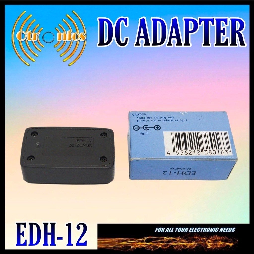 DC ADAPTER EDH 12 Adapter Charger DJ-180 480