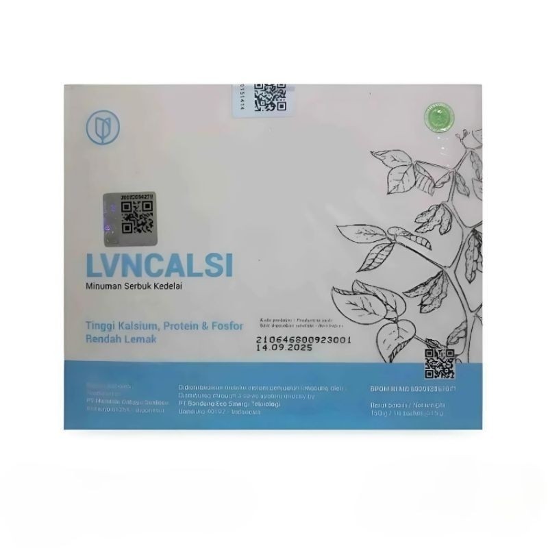 Lvn calsi original 100% bpom 1 box isi 10 sachet