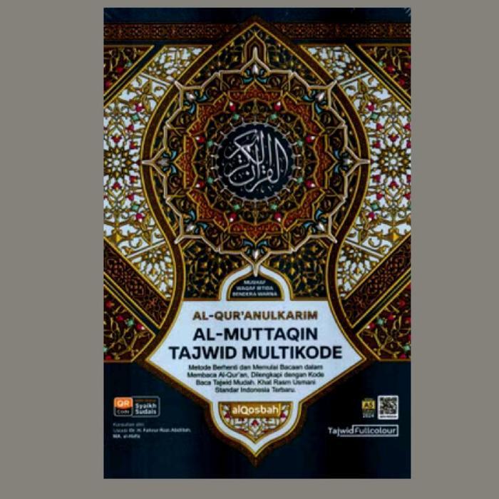 Al-Quran Qosbah Al-Muttaqin Tajwid Multikode / Original - A5