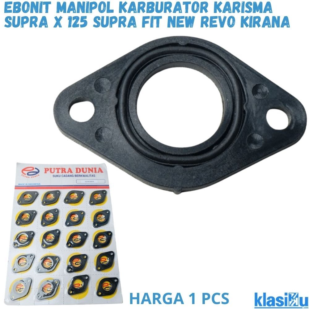 Ebonit Manipol Karburator Honda Karisma Supra X 125 Supra Fit New Revo Kirana