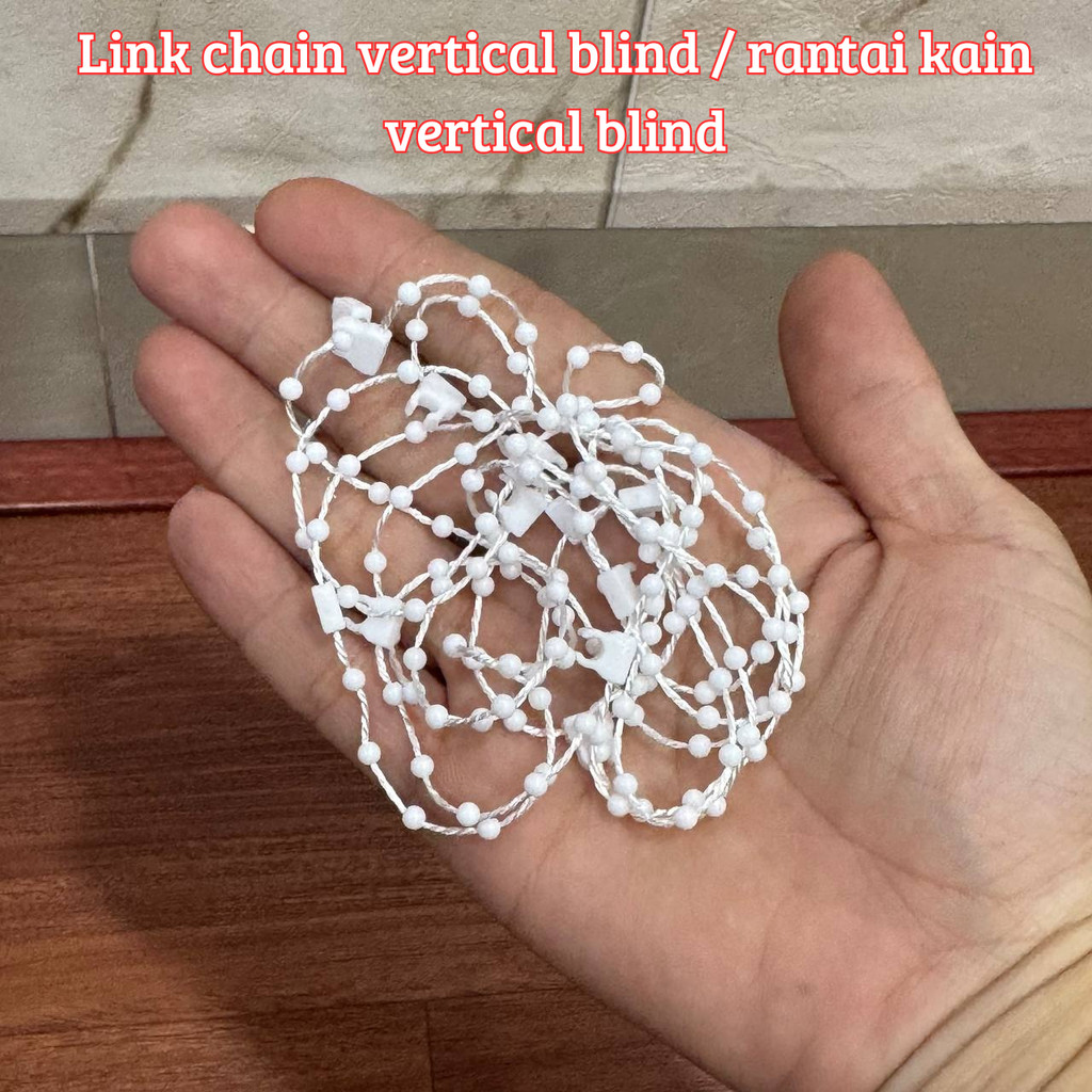 ( 100cm/1meter) Link Chain Vertical Blind / Rantai Kain Vertical Blind
