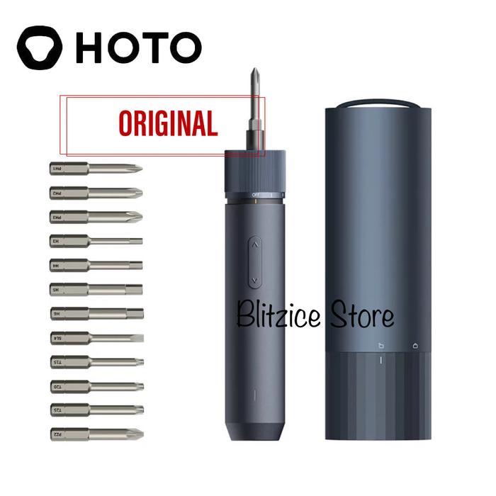 HOTO 3.6V Smart Cordless Screwdriver Electric Obeng Elektrik Portable