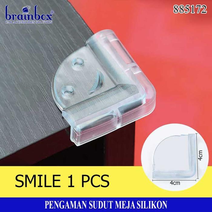 Karet Silikon Pelindung Sudut Meja Pengaman Sudut Meja - Smile