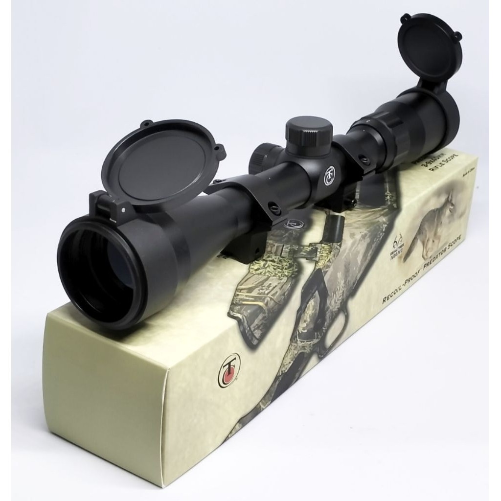 Teleskop Thompson Predator 3-9x40 Mildot HK – Riflescope Senapan PCP & Angin Jernih Presisi Tahan Ge