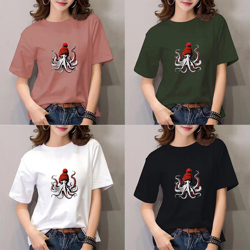 tshirt for woman Squidly's Winter Cap