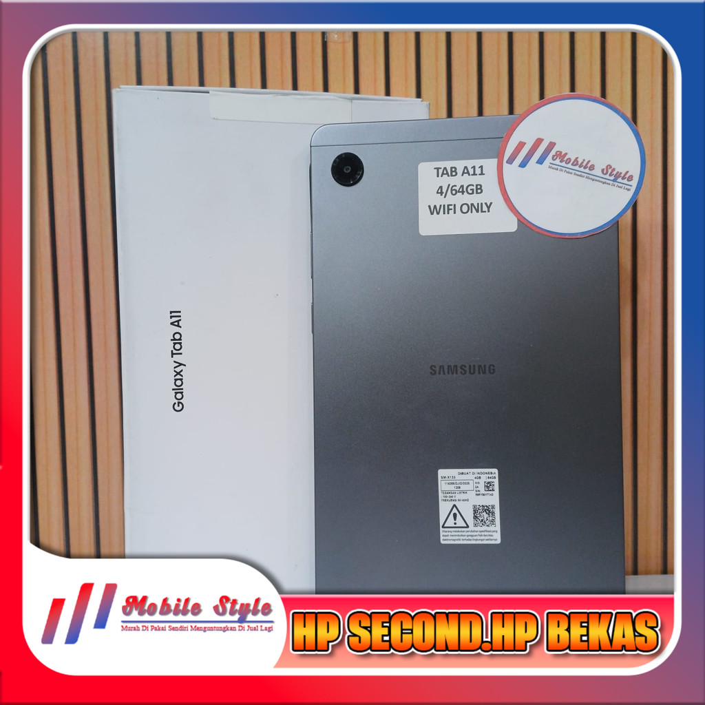 Samsung Tab A11 Ram 4 Rom 64GB Second Mobile Style Store