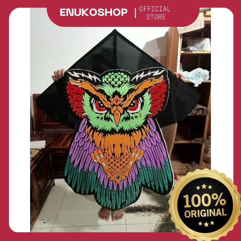 layangan celepuk / layangan kain / layangan hias /SA