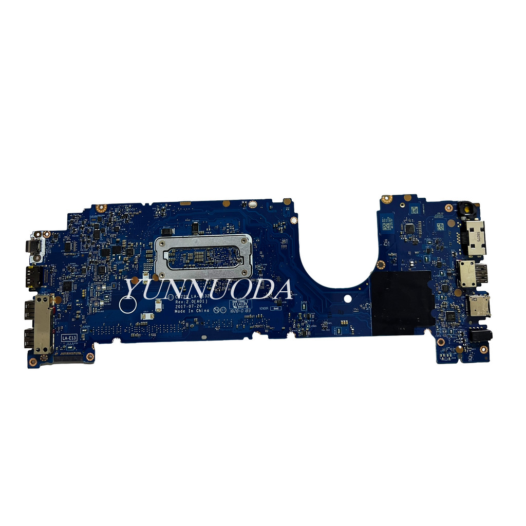 CAZ20  LA-E132P For For Dell  Latitude 7480  E7480 Laptop Motherboard with i3 i5 i7 6th 7th CPU DDR4