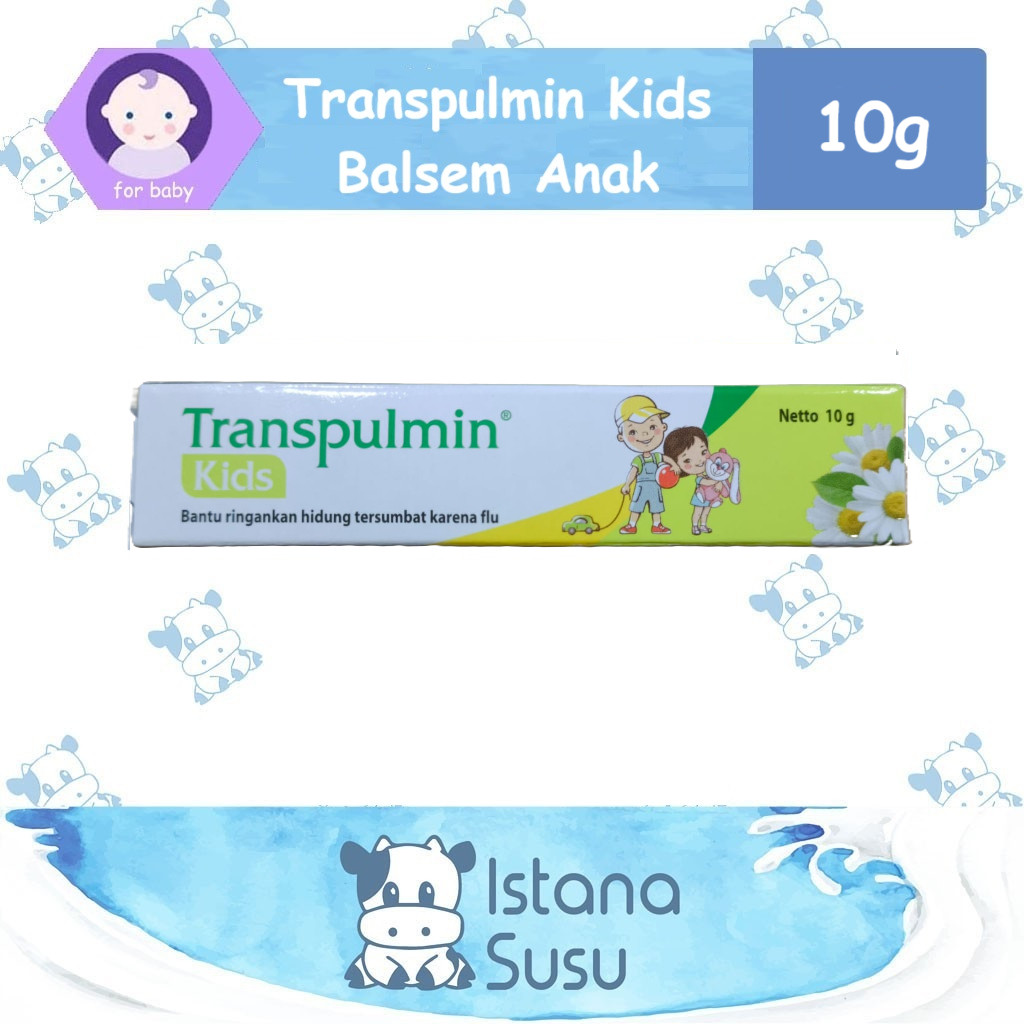 New Transpulmin Baby / Kids Balsem Bayi Anak Untuk Demam Flu