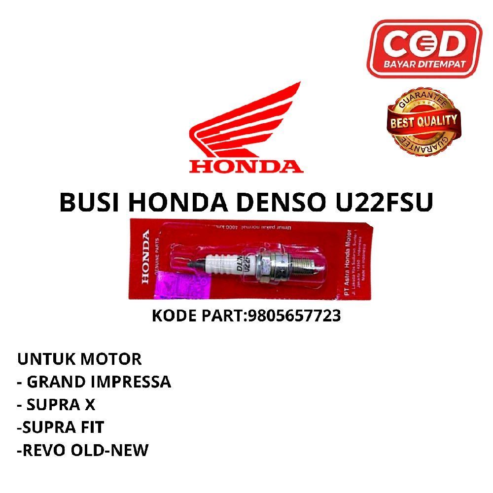 BUSI HONDA DENSO U22FSU BUSI GRAND SUPRA REVO HONDA WIN ASLI MOTOR HONDA