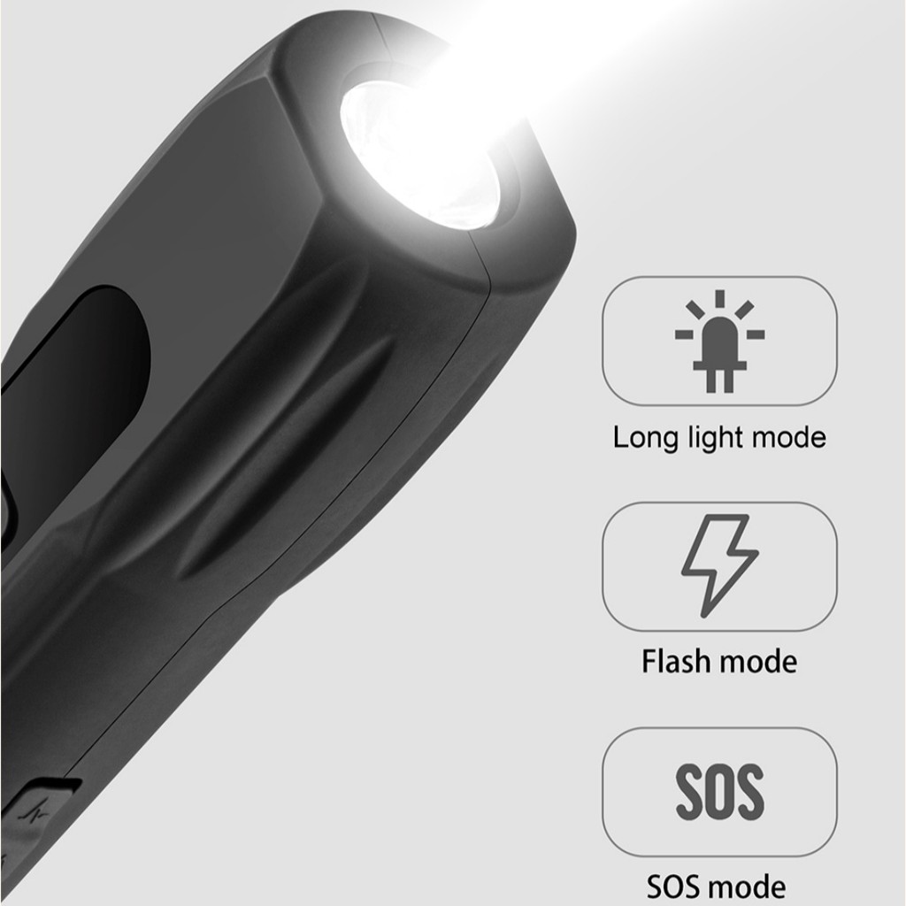 Portable Handheld Strong Ultrasonic Dog Repeller with Strong LED Flashlight Anti-dog Barking Ultraso
