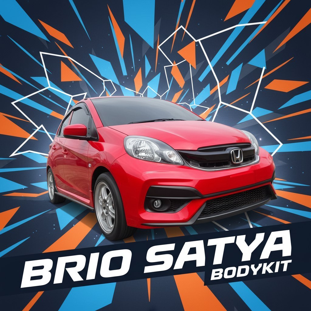 bodikit BODYKIT HONDA BRIO 2013-2017 BODIKIT BRIO BODY KIT BRIO 2013-2017