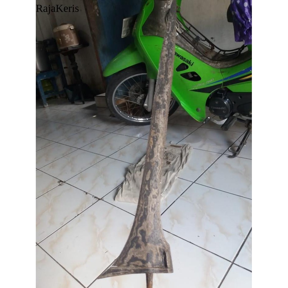 keris jalak sangu tumpeng termurah dari wesi aji pamor ngulit semangka tangguh pajang bk keris sengk