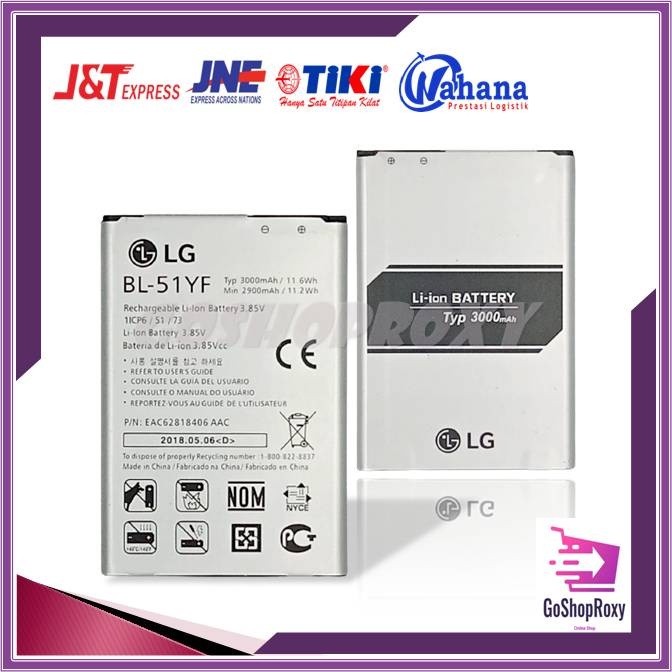 Baterai Batre LG G4 G4 Stylus Battray G4 STYLUS BL-51YF