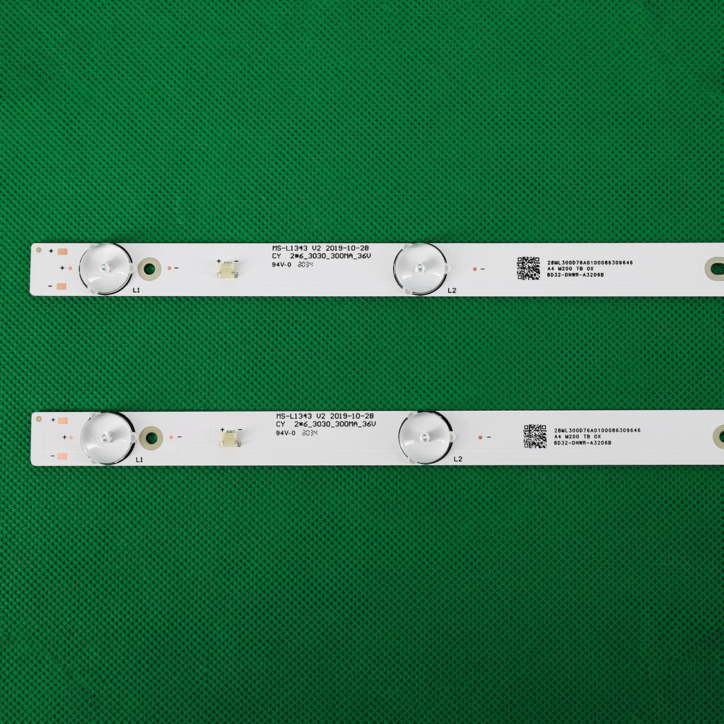 TVs LED Backlight Strips MS-L1343 V1 V2 8D32-DNWR-A3206B 32" LED TV Bars CY 2*6_3030_300MA_36V Bands