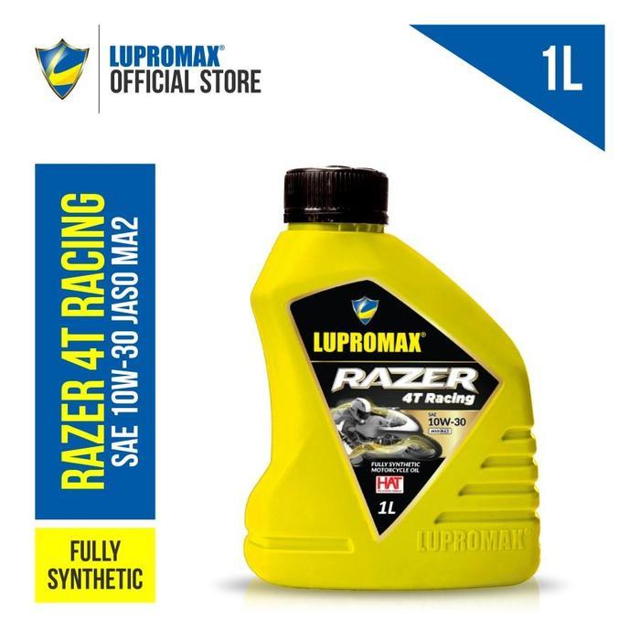 Lupromax Razer 4T Racing 10W30 JASO MA2 Oli Motor - 800 ML