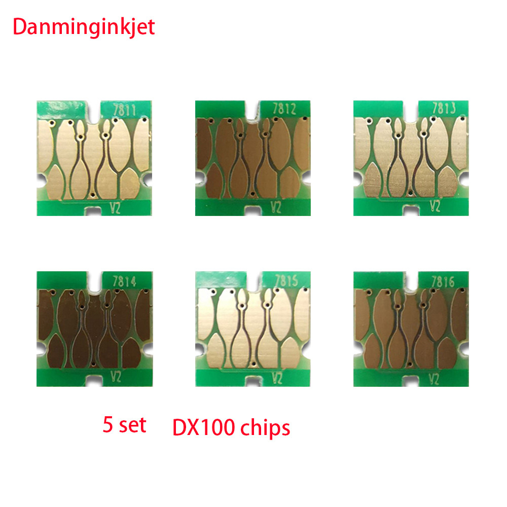 5 Set  T7811-T7816 Ink Cartridge ip For Fujifilm Frontier-S DX100 Fuji DX100 Printer T7811 ink tank 