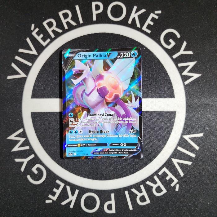 Orin Palkia V RR Kartu Pokemon TCG Indonesia
