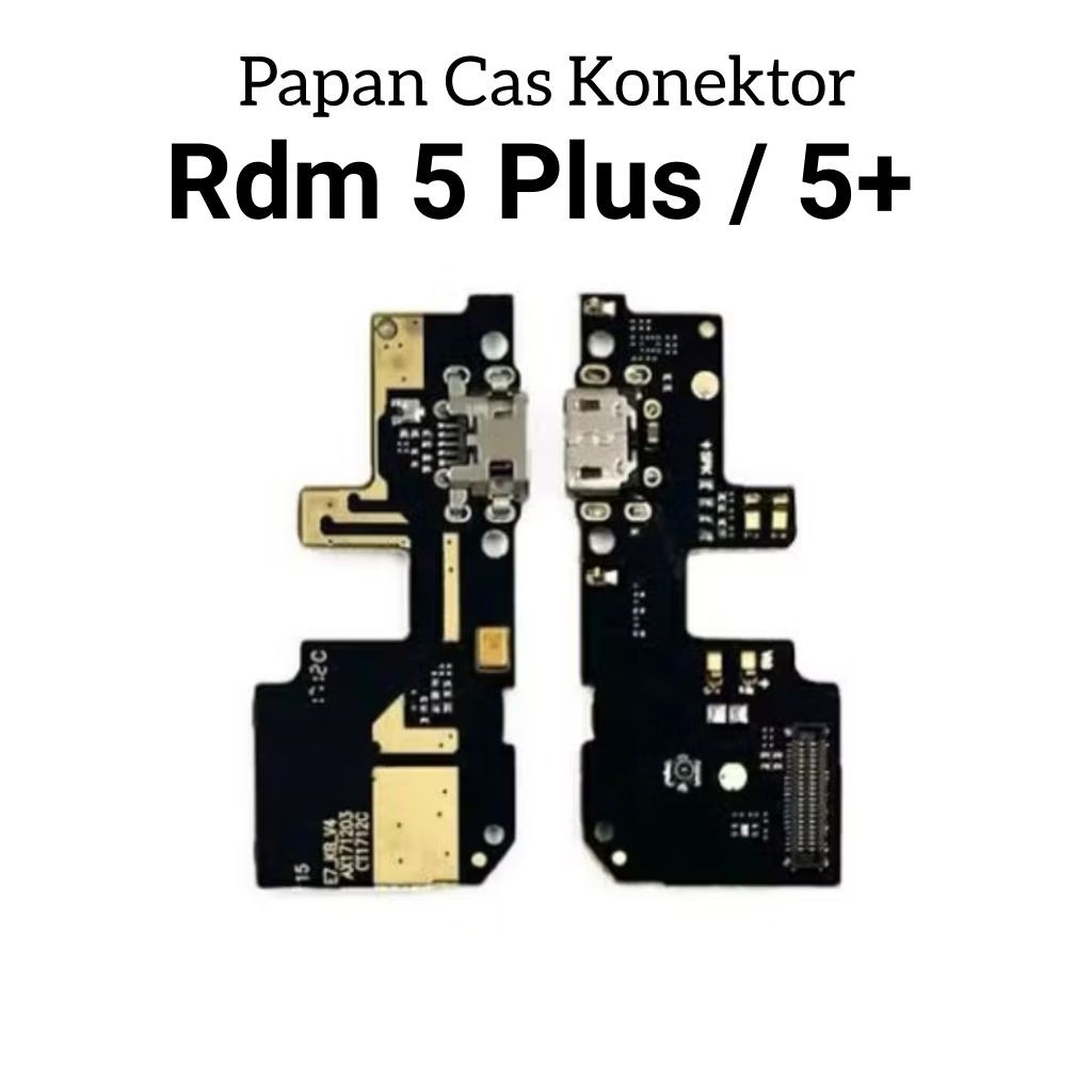 Ori Konektor Charger For Xioami Redmi 5Plus / 5 Plus / 5+ Konektor charger Plus ic Konektor Cas Redm