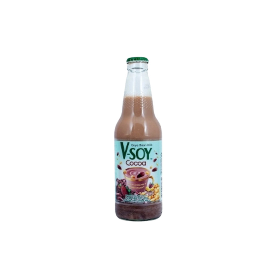 V-Soy Susu Kedelai Cocoa Botol 300 ml