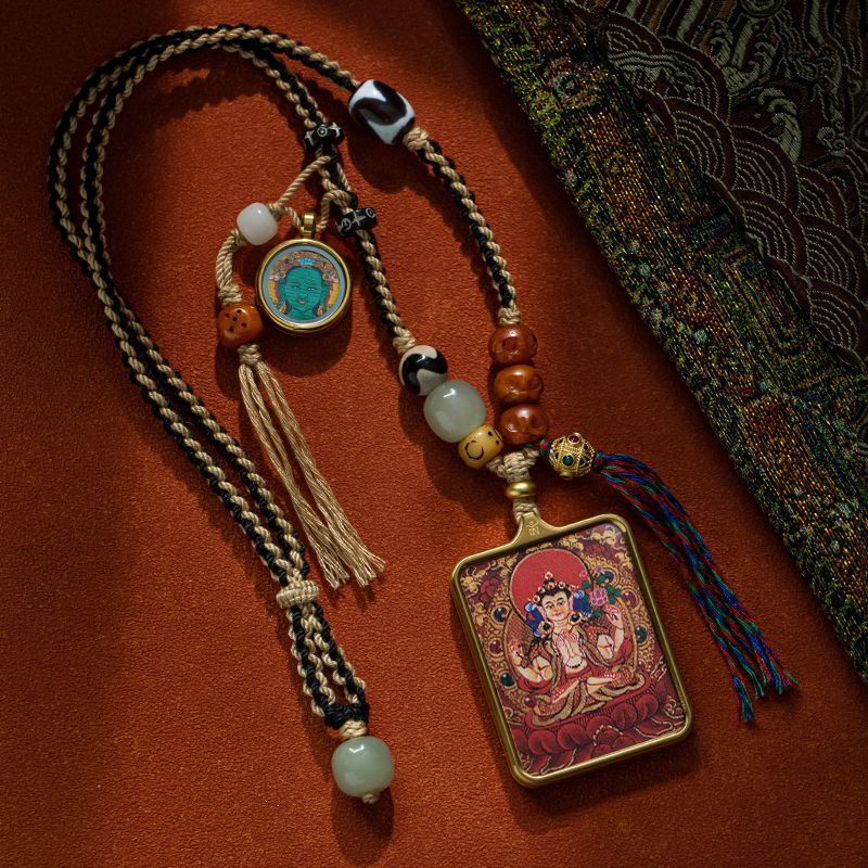 Zodiac Benming Buddha Jewelry Machine Lukisan Core Thangka Full Set