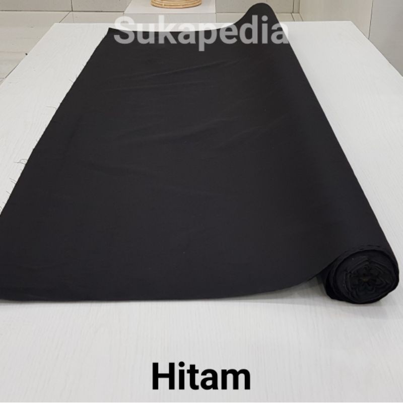 Kualitas Kain  Ero Golden Mella warna hitam