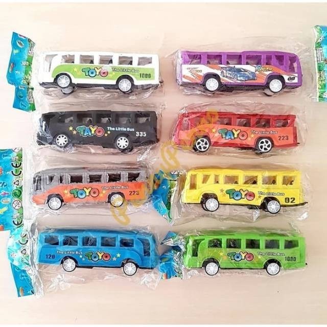 [BC] MAINAN BUS ANAK / MAINAN BUS TAYO / MAINAN TAYO / MAINAN BUS SCHOOL BIS MINIATUR CITY MURAH / B