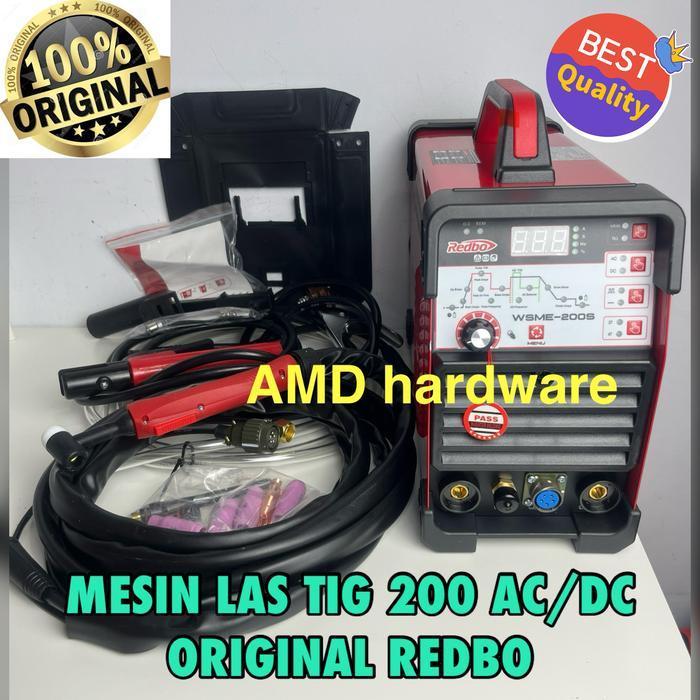Mesin Travo Las Argon Pulse Aluminium AC/DC TIG 200 A Daiden mma Japan - MEREK REDBO - MEREK REDBO