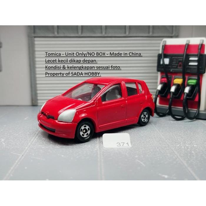 Tomica No 110 Toyota Vitz Merah Unit Only SBAtoys