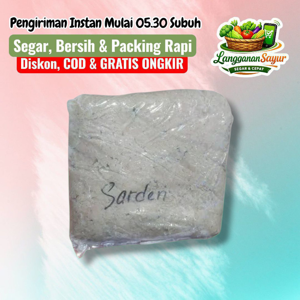 Ikan Giling Sarden - Palembang - Langganan Sayur Palembang