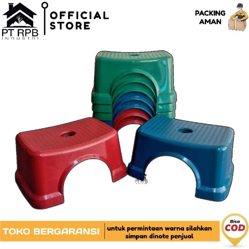 KURSI JONGKOK DUDUK JOJODOG PLASTIK JOFANCA