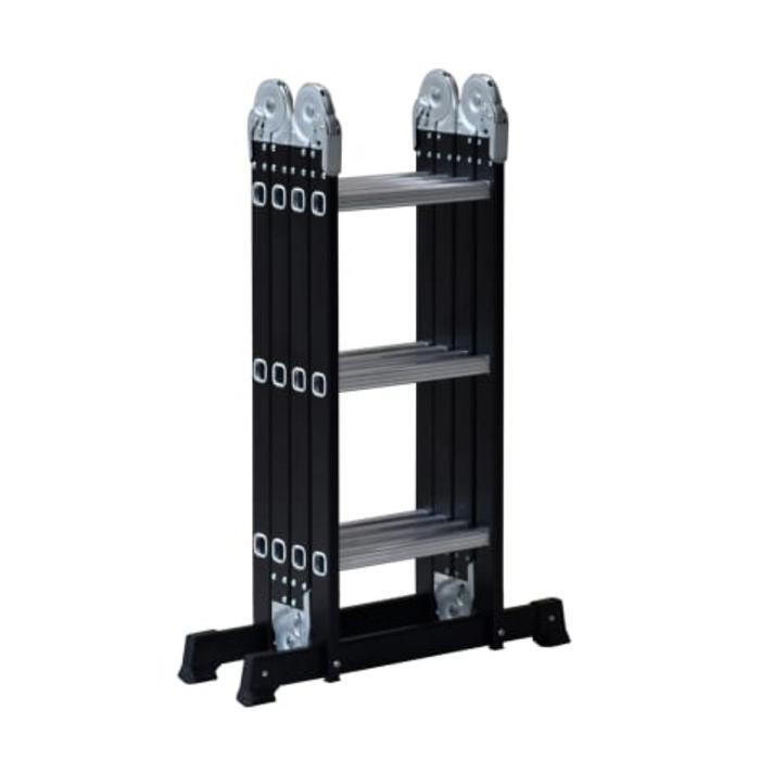 Tangga Lipat Serbaguna Krisbow 3.1 Meter Tangga Lipat Aluminium