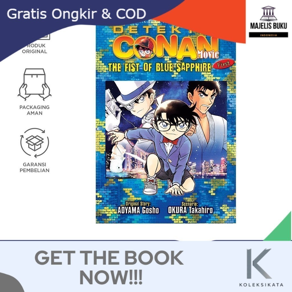 Detektif Conan The Movie The Fist Of Blue Sapphire 01 (Aoyama Gosho)