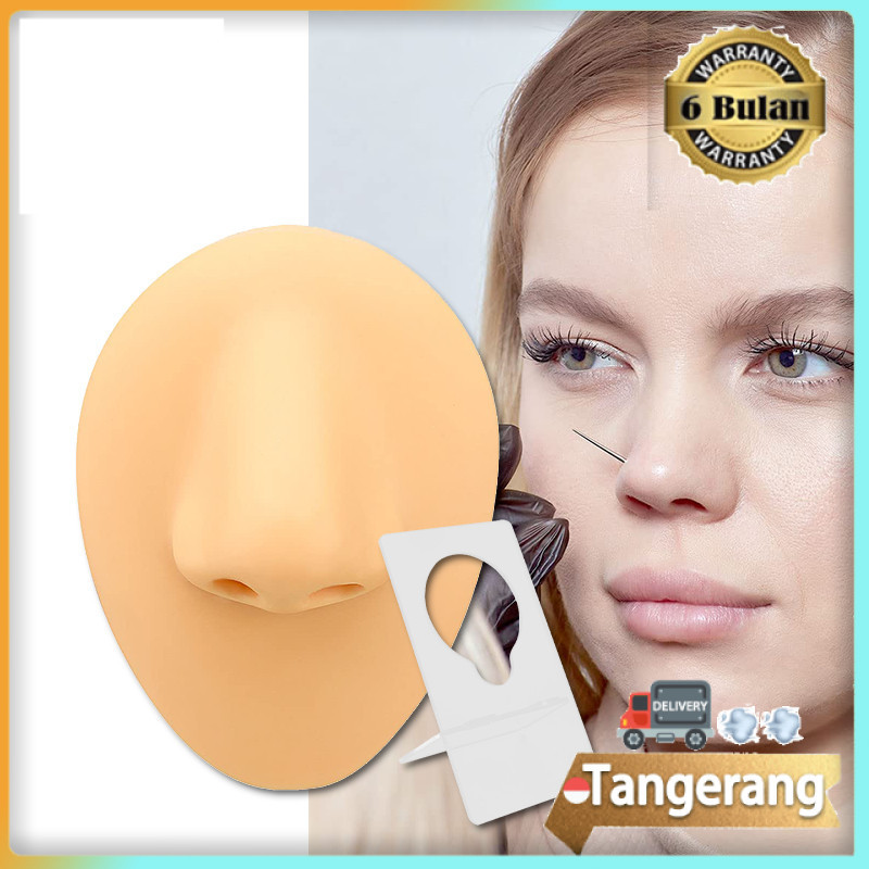 Alat Tindik Latihan Profesional Anting Giwang / Alat Bantu Mengajar Model Telinga Manusia Palsu